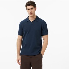 Nautica Erkek Lacivert Regular Fit Polo Yaka T-Shirt K65310T.4NV