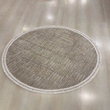 Eko Halı Joy  05  Beıge  Gold  Yuvarlak  Halı  120*120  cm