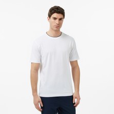 Nautica Erkek Beyaz Regular Fit T-Shirt V65317T.1BW
