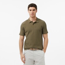 Nautica Erkek Yeşil Slim Fit Polo Yaka T-Shirt K65302T.3BP