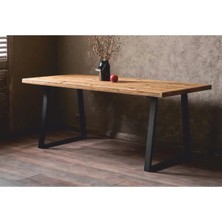 BRK Design Brk Desıgn Ahşap Kütük Yemek Masası