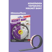 Nandy Home Kendinden Yapışkanlı, Kesilebilir Magnet Bant - 2X75CM