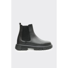 Derinet Hakiki Deri Bağcıksız Fermuarsız Erkek Bot