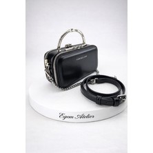 Egem Atelier Egematelier Metal Askı Detay El ve Omuz Çantası