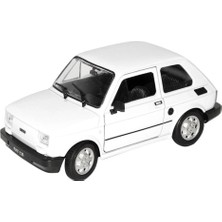 Welly Fiat 126 Beyaz 1/36 Model Araba