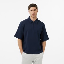 Nautica Erkek Lacivert Regular Fit Polo Yaka T-Shirt K57355T.4NV
