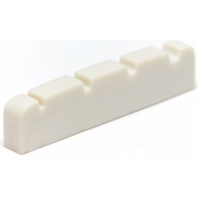 Graphtech Graph Tech LC-1200-10 Nubone 4 Telli Bas Gitar Üst Eşiği - Slotted/kanallı (Aksesuar) | Nubone Teknolojisi ile Artırılmış Harmonik Zenginlik ve Hazır Kesilmiş Tel Kanalları