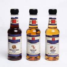 Simonelli Aromalı Şurup Seti 3X250 ml – Toffe Nut, Çikolatalı Kurabiye, Hindistan Cevizi – Kahve ve Içecek Şurubu