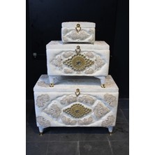 Huzur Çeyiz Huzur Model 3'lü Çeyiz Sandığı