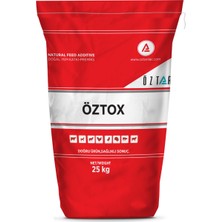 Öztox Yem Hijyeni Destekleyici Doğal Toksin Bağlayıcı Premiks Büyükbaş, Küçükbaş & Kanatlı 25 kg