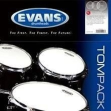 Evans ETPG1CLR-R G1 Clear Tom Deri Seti (Rock - 10-12-16)