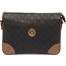 Tergan Bronz Print Kadın Çapraz Askılı Çanta - S26Y1PR09090-R7P