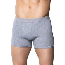Gümüş 4018 6'lı Erkek Likralı Boxer