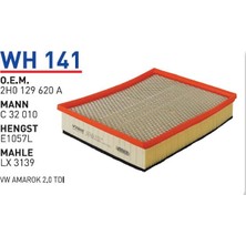 Wunder Filter Volkswagen Amarok 2.0 Tdı Uyumlu Hava Filtresi Wh 141