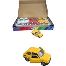 Welly Fiat 126 Sarı 1/36 Model Araba