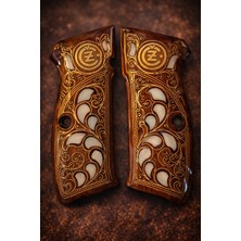 Sözler Savunma Cz 75 A B Serisi 16 Lı Çek Canik 55 Dahil Ahşap Kabze