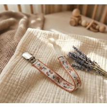 Hellemyst Nakışlı Bebek Emzik Askısı - Emzik Zinciri