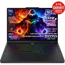 Lenovo Legion Pro 5 16IAX10 Intel Core Ultra 9 275HX 32GB 1TB SSD RTX 5070 8GB 16" WQXGA (2560X1600) OLED 165Hz 115W Freedos Taşınabilir Bilgisayar 83F3008BTR