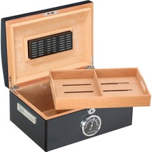 Falconetti Siyah Karbonfiber Humidor Puro Kutusu RC05