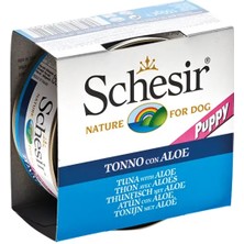 Indispensablely Schesir Aloevera ve Ton Balıklı Jöleli Konserve Köpek Maması 1 Adet 150 gr