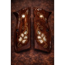 Yücel Av Bayii Browning Hp 14 Lü Zig 14 ve Yavuz 14 Lü Ahşap sedef Kabza