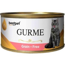 Indispensablely Bestpet Gurme Jöleli Somonlu Kısırlaştırılmış Konserve Kedi Maması 1 Adet 85 gr