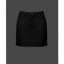 Dıgıl Kids Kız Çocuk Likralı Keten Etek