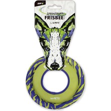 Indispensablely M-Pets Sprintpuff Frizbi Köpek Oyuncağı 24 cm Mor/yeşil