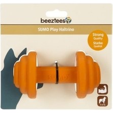 Indispensablely Beeztees Sumo Dental Halter Kauçuk Köpek Oyuncağı Turuncu 13 cm