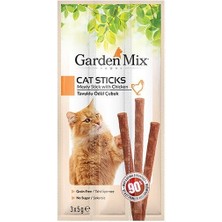 Indispensablely Garden Mix Tavuklu Stick Kedi Ödül Maması 1 Adet 3x5 gr