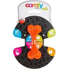 Indispensablely Aquael Comfy Dental Naneli Diş Kaşıyıcı Köpek Kemik Oyuncağı Turuncu 12.5 cm