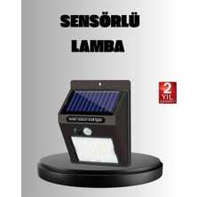 Azrlya Solar LED Bahçe Aydınlatma – Hareket Sensörlü, Güneş Paneliyle Şarj Olan, IP65 Dayanıklı - Lisinya