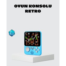 Azrlya 666 Oyunlu Retro Mini Oyun Konsolu – 3.5" LCD Ekran ve Çift Kişilik Oyun - Lisinya