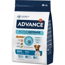 Indispensablely Advance Adult Mini Tavuklu Küçük Irk Yetişkin Köpek Maması 3 kg