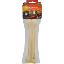 Indispensablely Kiki Excellent Sığır Derisinden Beyaz Pres Kemik Köpek Ödülü 22 cm