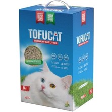 Indispensablely Tofucat Tuvalete Atılabilen Koku Hapsedeci Topaklanan Doğal Kedi Kumu 1 Adet 8 Lt