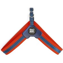 Indispensablely Molly Q-Fit Matrix Köpek Göğüs Tasması Xxsmall Kırmızı 31-34 cm