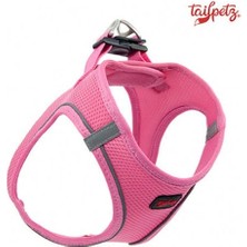 Indispensablely Tailpetz Air Mesh Harness Köpek Göğüs Tasması Xxxsmall Pembe 20-24X24-28 cm