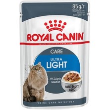 Indispensablely Royal Canin Light Gravy Pouch Diyet Kedi Maması 1 Adet 85 gr