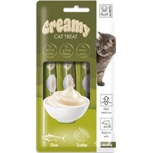 Indispensablely M-Pets Creamy Deniz Taraklı ve Ton Balıklı Sıvı Kedi Ödülü 1 Adet 4X15 gr