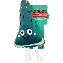 Indispensablely Petzzdogs Melon Sesli Dayanıklı Peluş Köpek Çiğneme Oyuncağı 22X9 cm