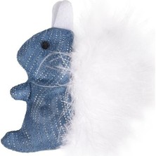 Indispensablely Flamingo Medy Tüylü Sincap Kedi Oyuncağı