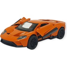 Azrlya Çek Bırak Metal Arabalar 13 cm - SR2211- Turuncu (Lisinya)