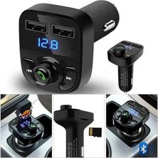 Azrlya Bluetooth Fm Transmitter Car X8 ( Lisinya )