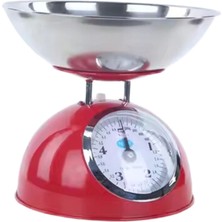 Azrlya Paslanmaz Çelik 5 kg Kapasiteli Mekanik Ince Ayar Terazi | Hassas ve Dayanıklı Tartım ( Lisinya )