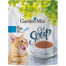 Indispensablely Garden Mix Ton Balıklı Kedi Çorbası 1 Adet 40 gr