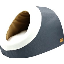 Indispensablely Lepus Mia Alaska Kedi ve Köpek Yatağı Gri 40X50X30 cm