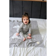 Miespiga Bebek Battaniyesi Chinchilla