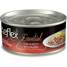 Indispensablely Ton Balık ve Somonlu Yetişkin Konserve Kedi Maması 1 Adet 70 gr