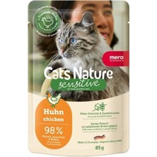 Indispensablely Mera Cats Nature Tavuklu Pouch Yetişkin Konserve Kedi Maması 85 gr 1 Adet